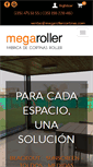 Mobile Screenshot of megarollercortinas.com